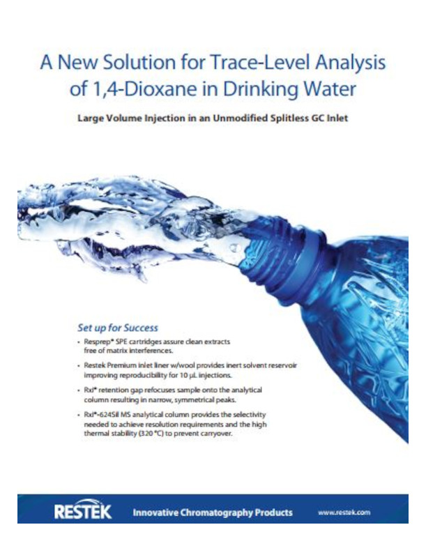 Restek Water Trace Level Analysis